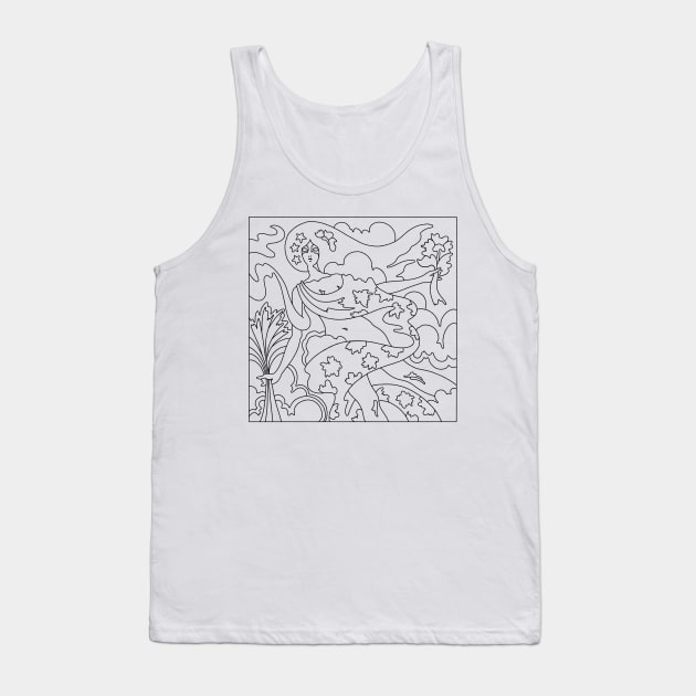 VIRGO Tank Top by TheCosmicTradingPost